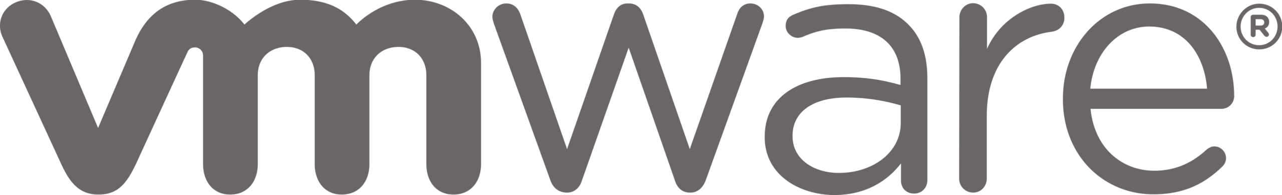 Logo VMware per soluzioni di virtualizzazione server e infrastrutture IT